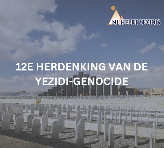 12e Herdenking van de Yezidi-genocide